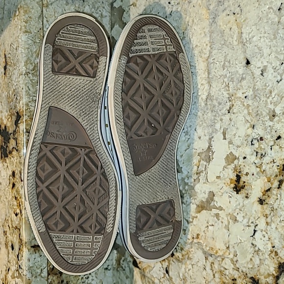 Converse All StarShoes sz. 8.5 (#740) gold and white Polka dots - Picture 8 of 13